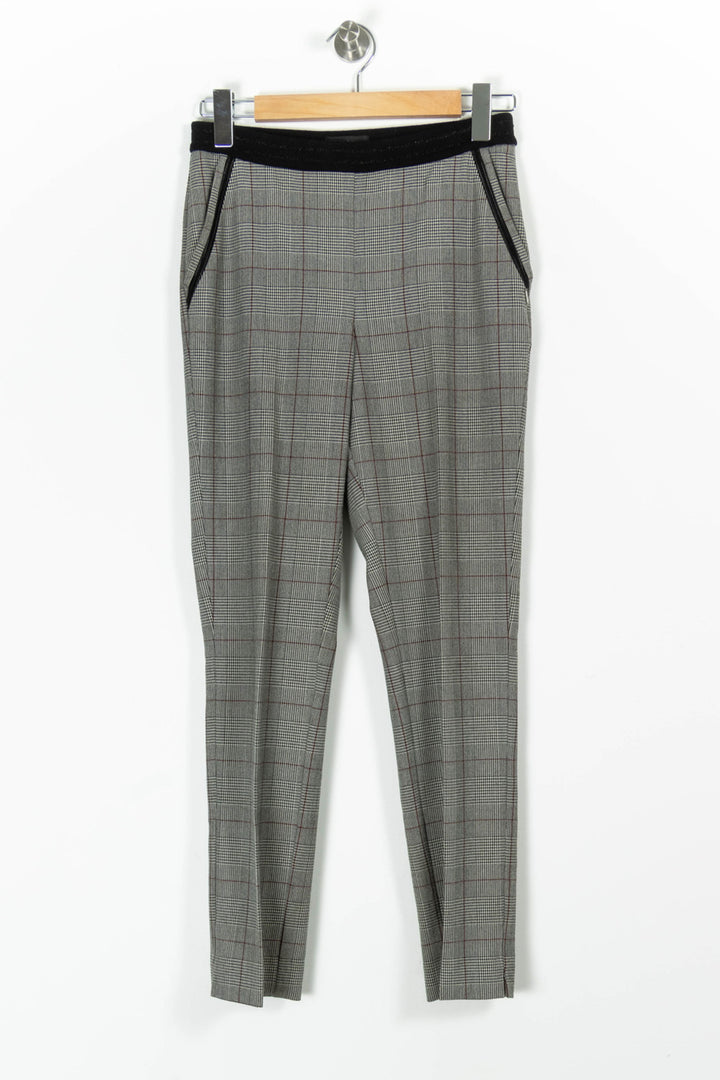 Pantalon Carreaux Gris et Noir - Taille S/36 de la marque IKKS | PARAD85681 - Vendu par Paradigme - Image 2