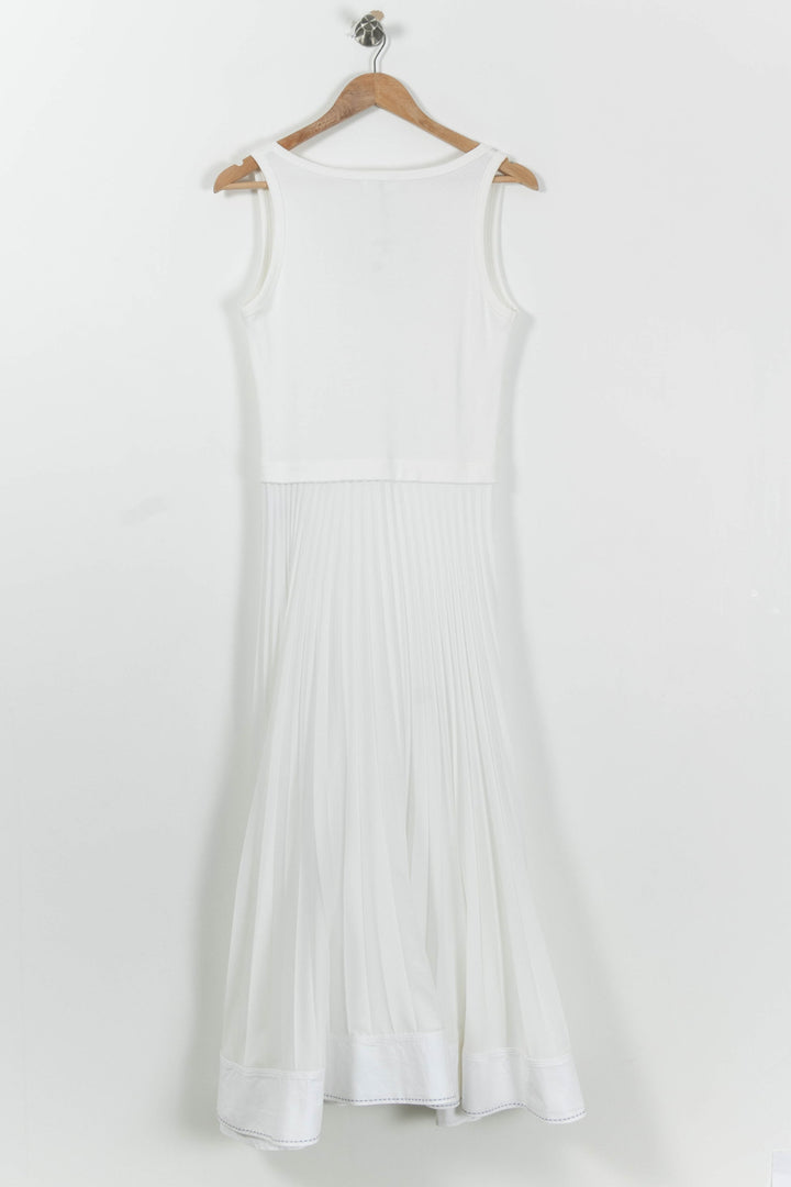 Robe Longue Blanche - Taille M/38 de la marque Claudie Pierlot | PARAD85698 - Vendu par Paradigme - Image 4