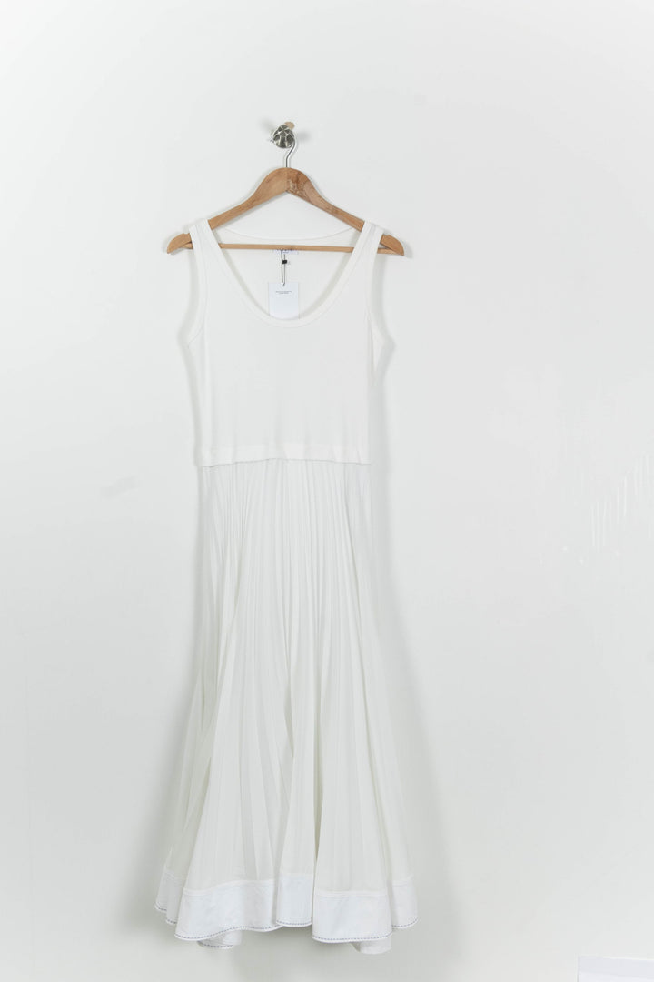 Robe Longue Blanche - Taille M/38 de la marque Claudie Pierlot | PARAD85698 - Vendu par Paradigme - Image 2