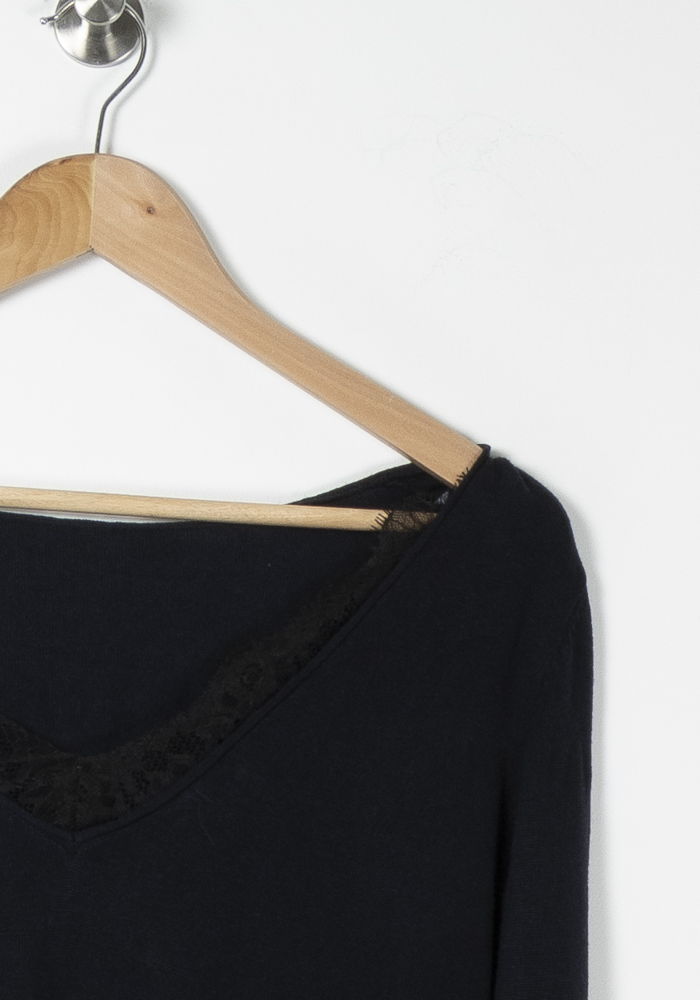 Pull Bleu - Taille S/36 de la marque IKKS | PARAD85703 - Vendu par Paradigme - Image 3