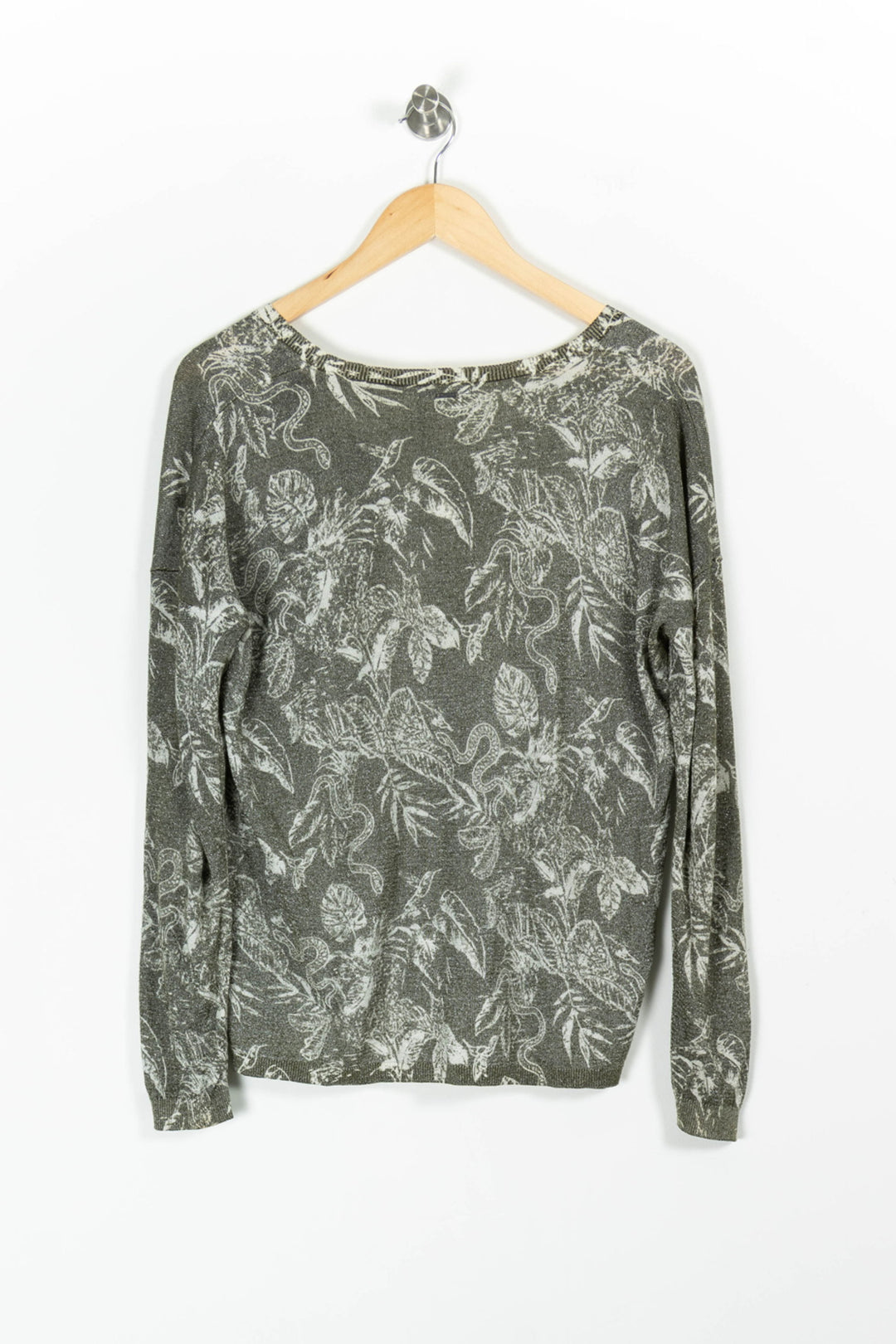 Pull Vert et Blanc - Taille M/38 de la marque IKKS | PARAD85710 - Vendu par Paradigme - Image 4