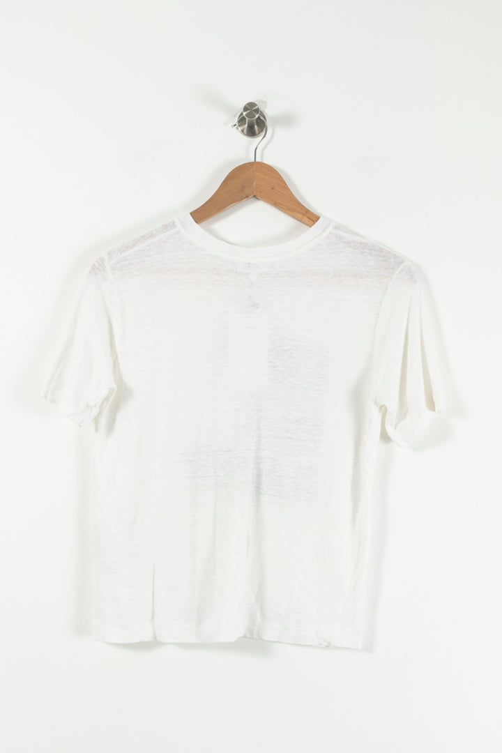 Tee-shirt Blanc et Vert - Taille S/36 de la marque Claudie Pierlot | PARAD85715 - Vendu par Paradigme - Image 4