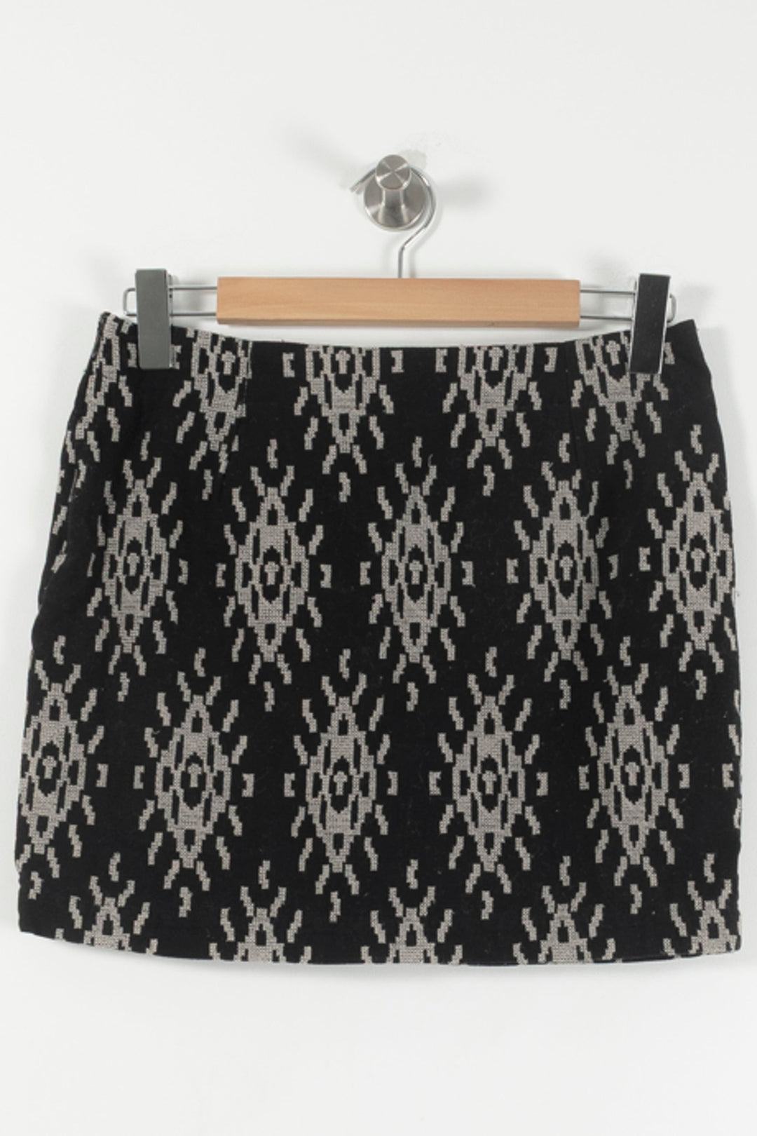 Jupe Droite Noire et Grise - Taille M/38 de la marque Comptoir des Cotonniers | PARAD85718 - Vendu par Paradigme - Image 4