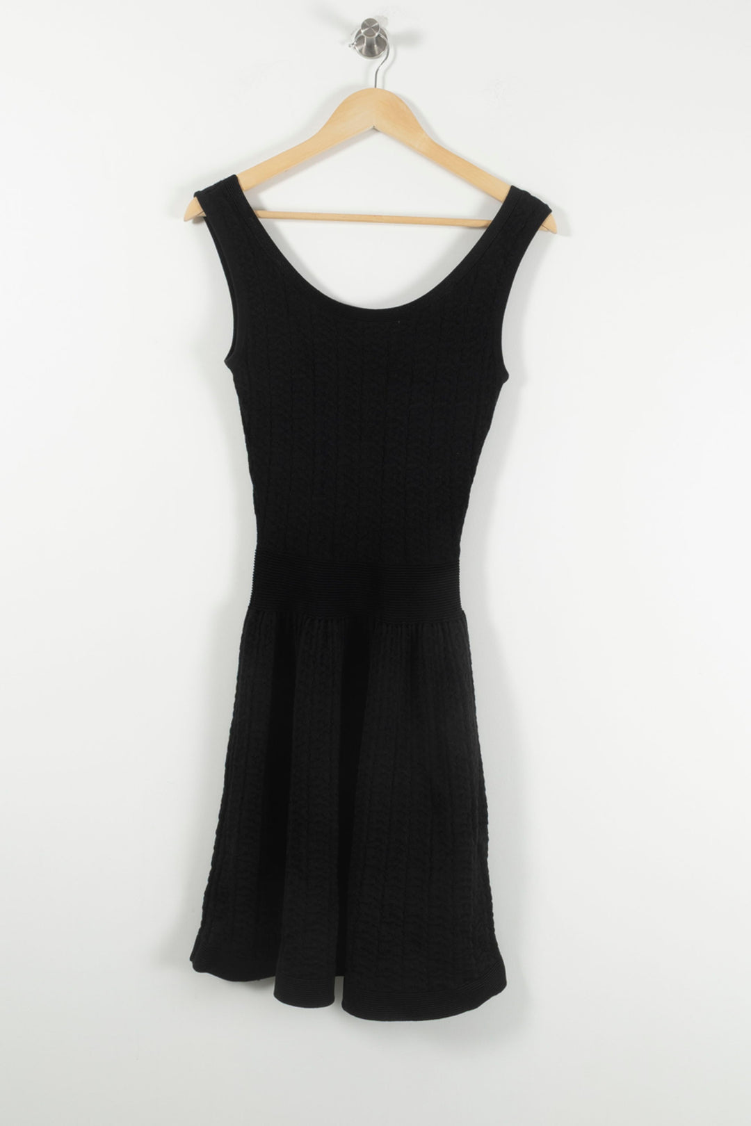 Robe Sans Manches Noire - Taille S/36 de la marque Sandro | PARAD85720 - Vendu par Paradigme - Image 4