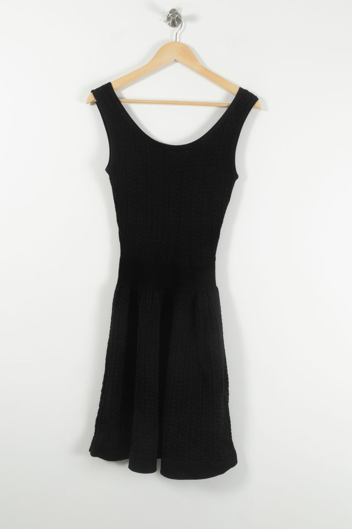 Robe Sans Manches Noire - Taille S/36 de la marque Sandro | PARAD85720 - Vendu par Paradigme - Image 4
