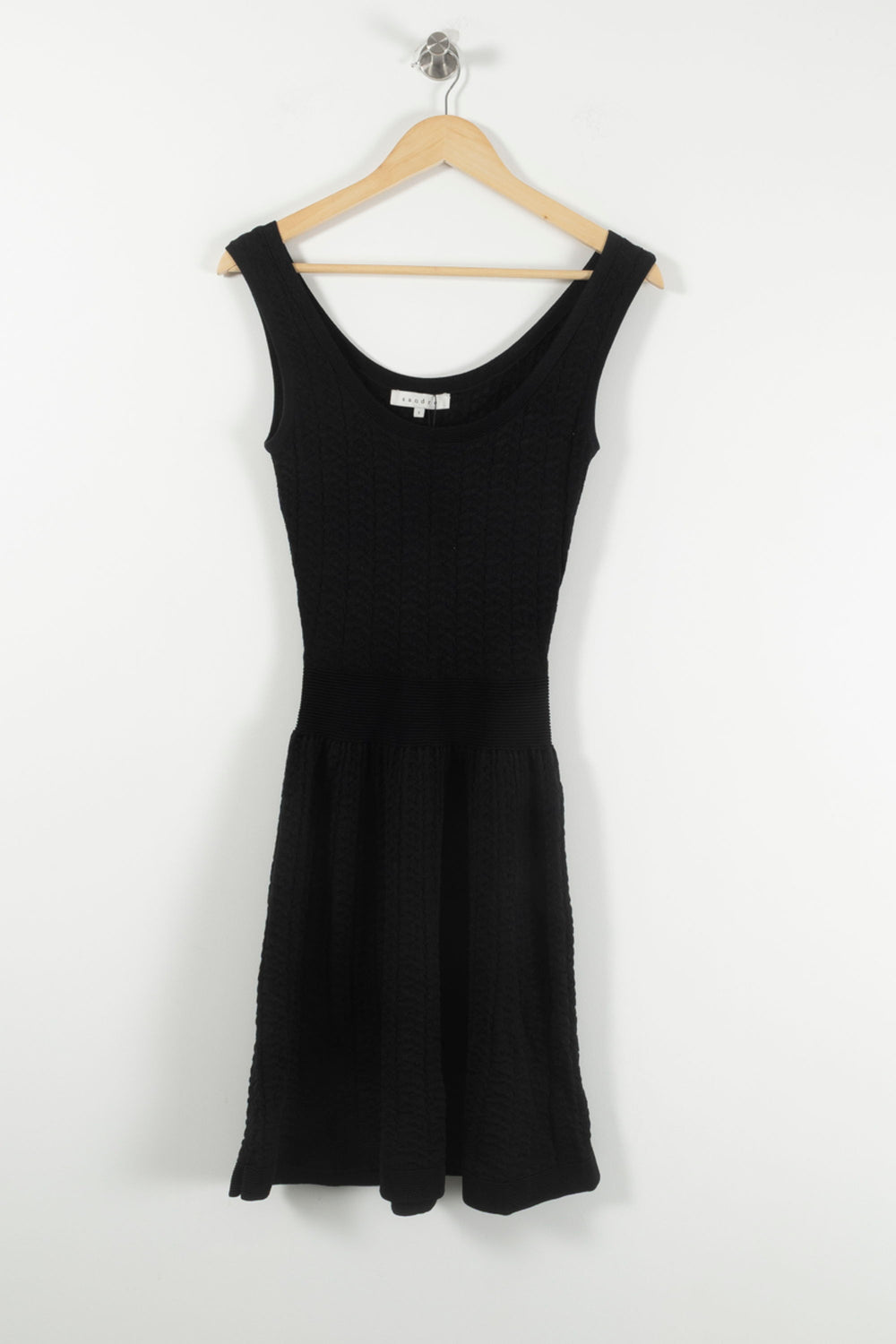 Robe Sans Manches Noire - Taille S/36 de la marque Sandro | PARAD85720 - Vendu par Paradigme - Image 2