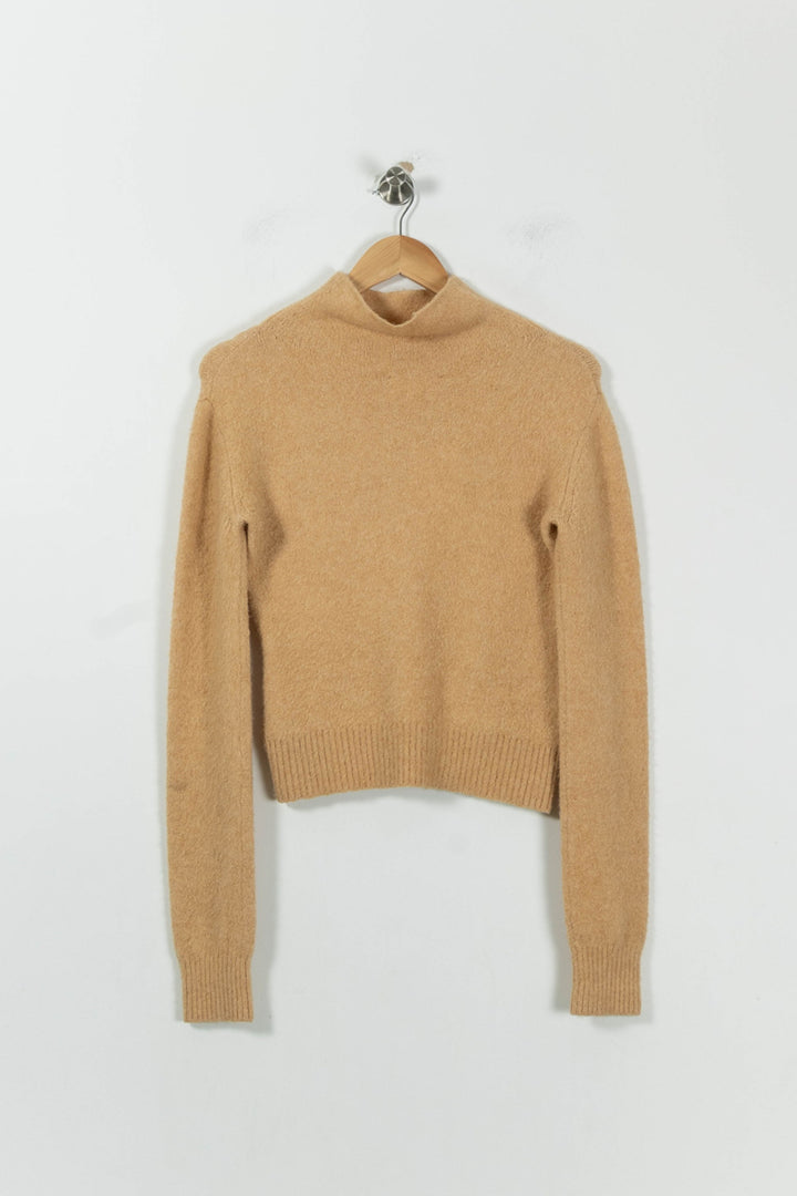 Pull Beige - Taille S/36 de la marque American Vintage | PARAD85723 - Vendu par Paradigme - Image 4