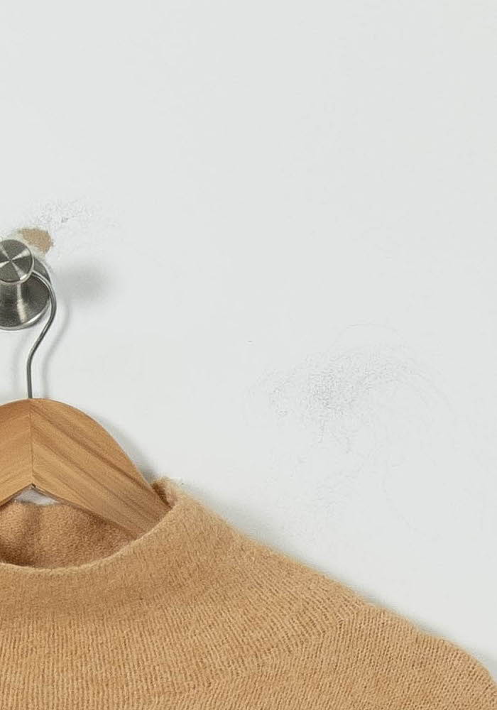 Pull Beige - Taille S/36 de la marque American Vintage | PARAD85723 - Vendu par Paradigme - Image 3