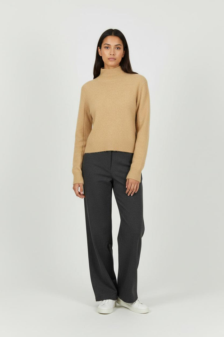 Pull Beige - Taille S/36 de la marque American Vintage | PARAD85723 - Vendu par Paradigme - Image 1