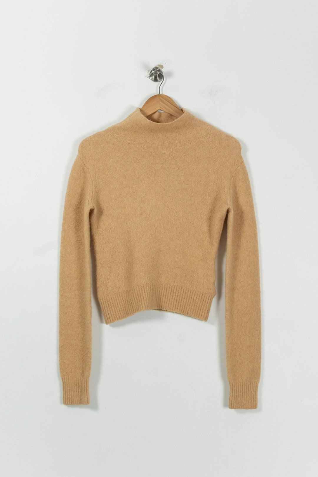Pull Beige - Taille S/36 de la marque American Vintage | PARAD85723 - Vendu par Paradigme - Image 2
