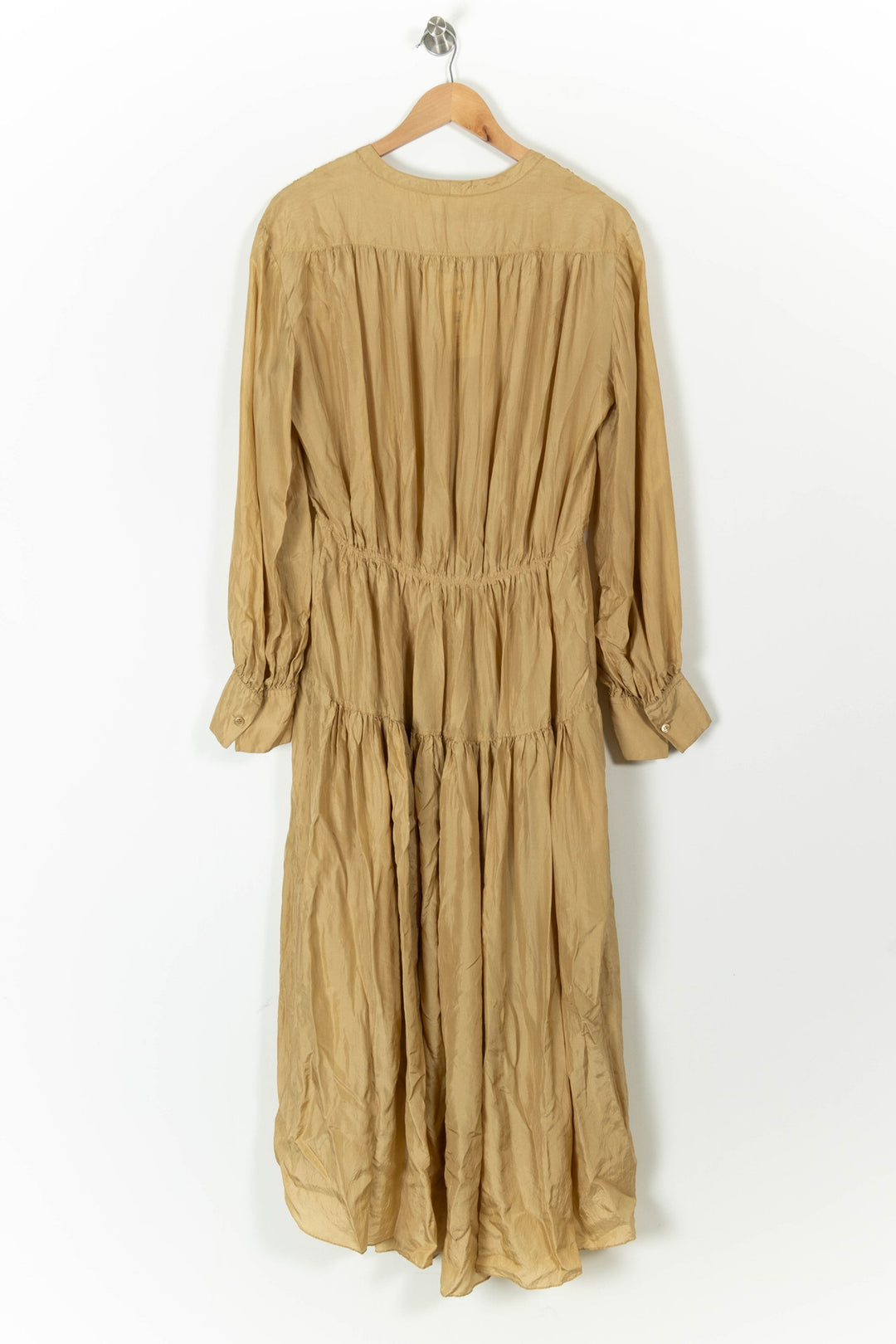 Robe Longue Marron - Taille M/38 de la marque Joseph | PARAD85724 - Vendu par Paradigme - Image 4