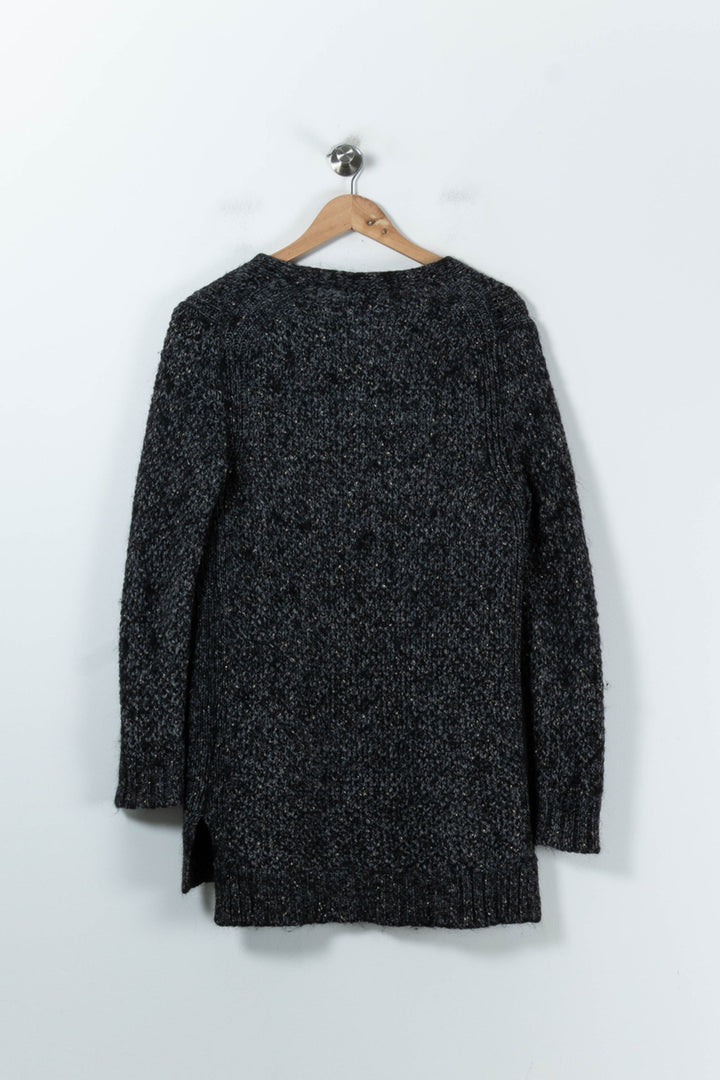 Cardigan Gris - Taille XXL/44 de la marque Caroll | PARAD85725 - Vendu par Paradigme - Image 4
