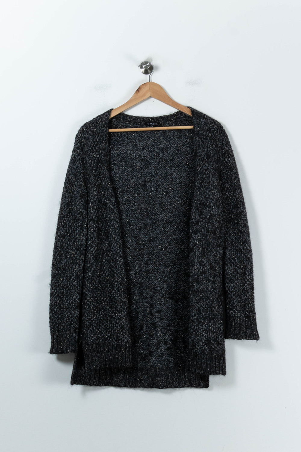 Cardigan Gris - Taille XXL/44 de la marque Caroll | PARAD85725 - Vendu par Paradigme - Image 2