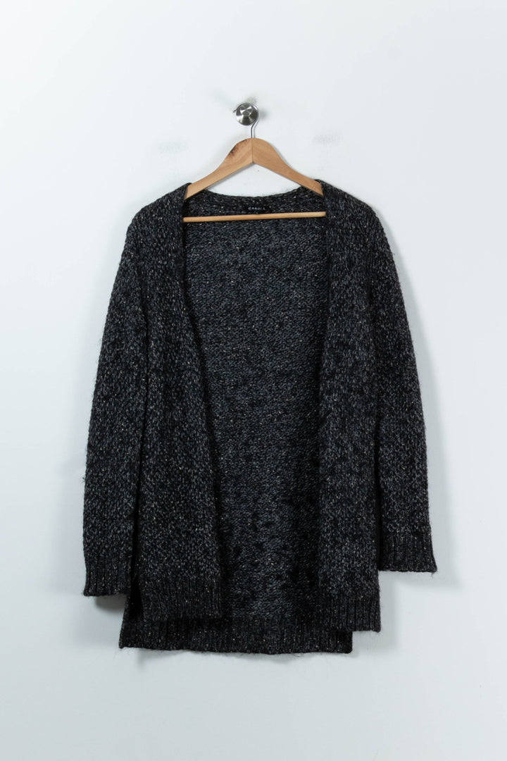 Cardigan Gris - Taille XXL/44 de la marque Caroll | PARAD85725 - Vendu par Paradigme - Image 2