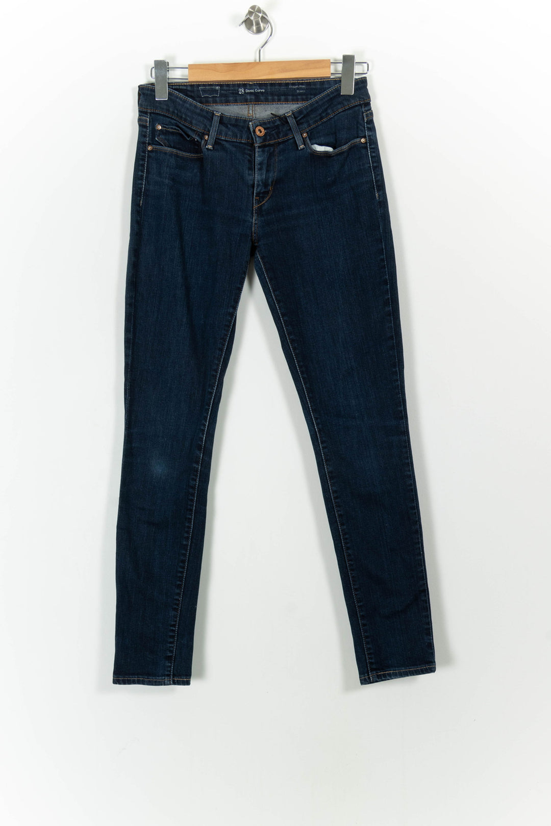 Jean Skinny Bleu - Taille M/38 de la marque Levi's | PARAD85726 - Vendu par Paradigme - Image 2