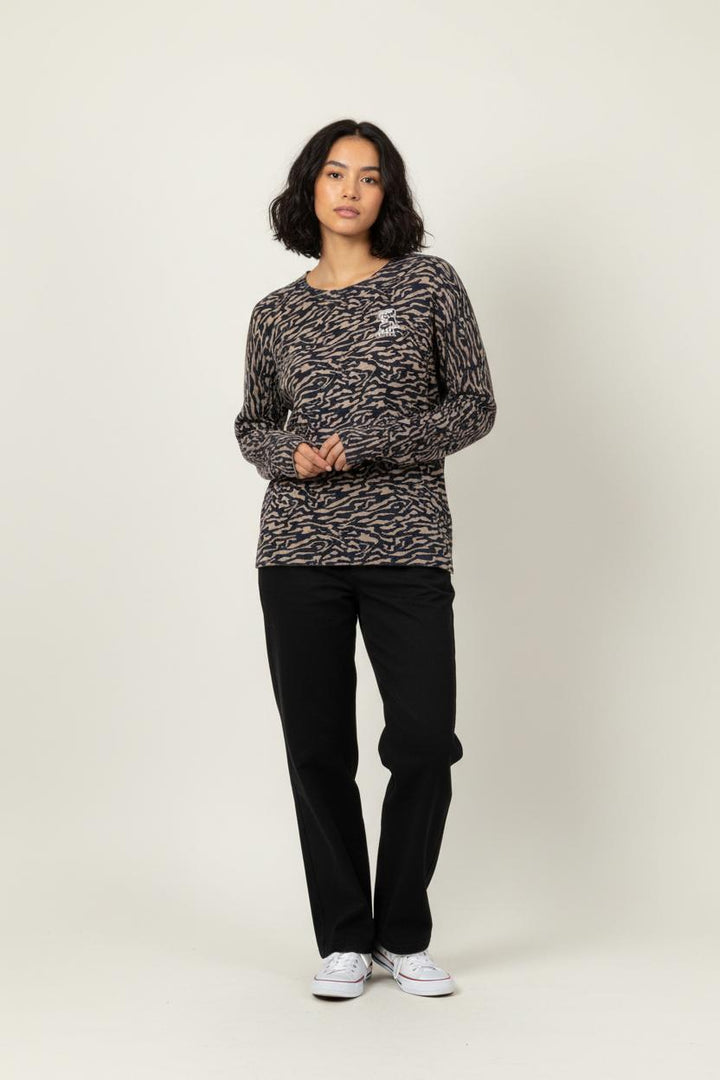 Pull Marron et Bleu - Taille S/36 de la marque Galeries Lafayette | PARAD85733 - Vendu par Paradigme - Image 1