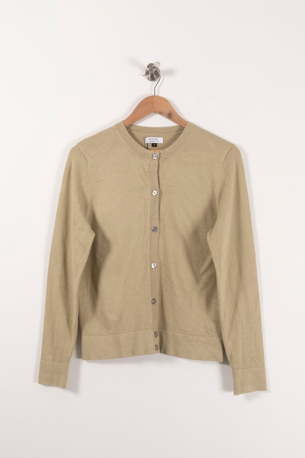 Cardigan Beige - Taille S/36 de la marque Galeries Lafayette | PARAD85736 - Vendu par Paradigme - Image 2