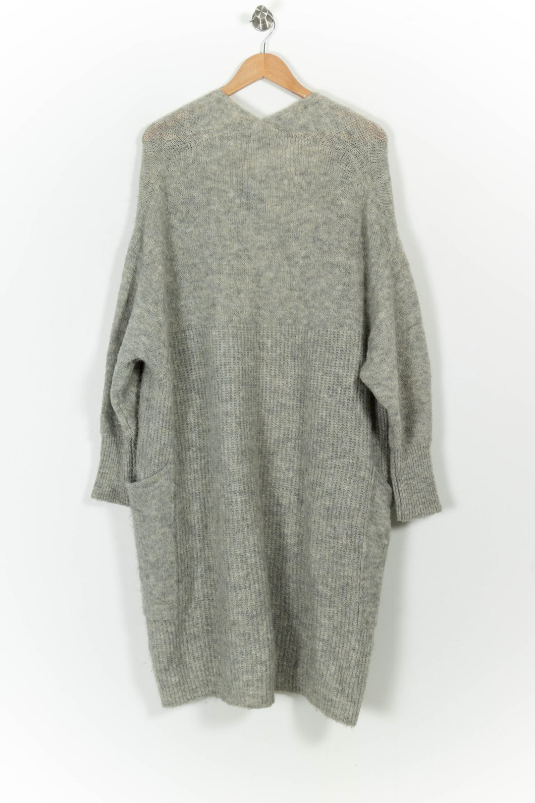 Cardigan Gris - Taille T.U. de la marque American Vintage | PARAD85746 - Vendu par Paradigme - Image 4