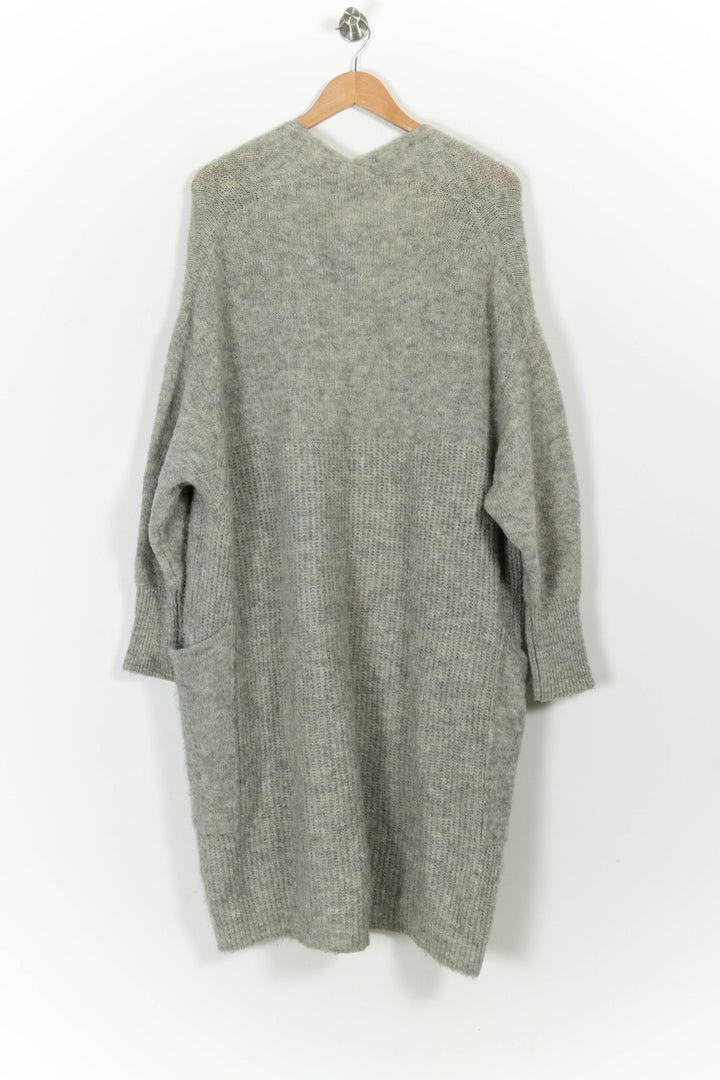 Cardigan Gris - Taille T.U. de la marque American Vintage | PARAD85746 - Vendu par Paradigme - Image 4