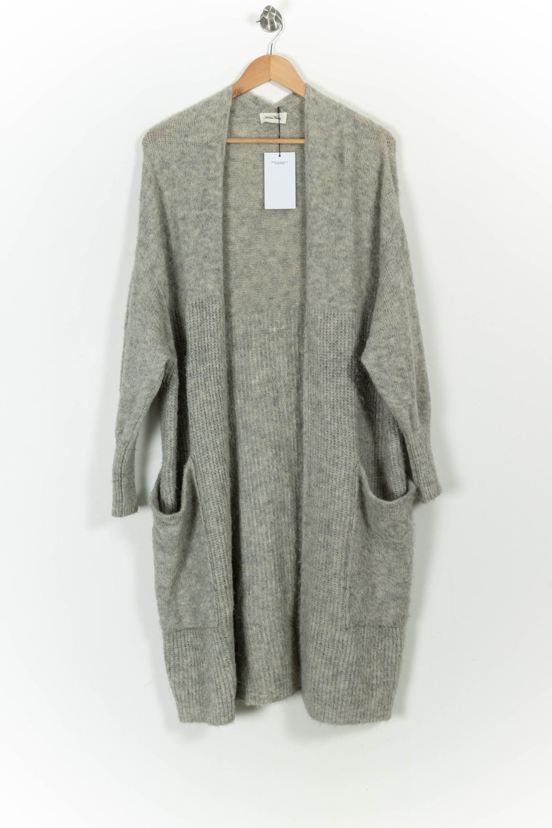 Cardigan Gris - Taille T.U. de la marque American Vintage | PARAD85746 - Vendu par Paradigme - Image 2