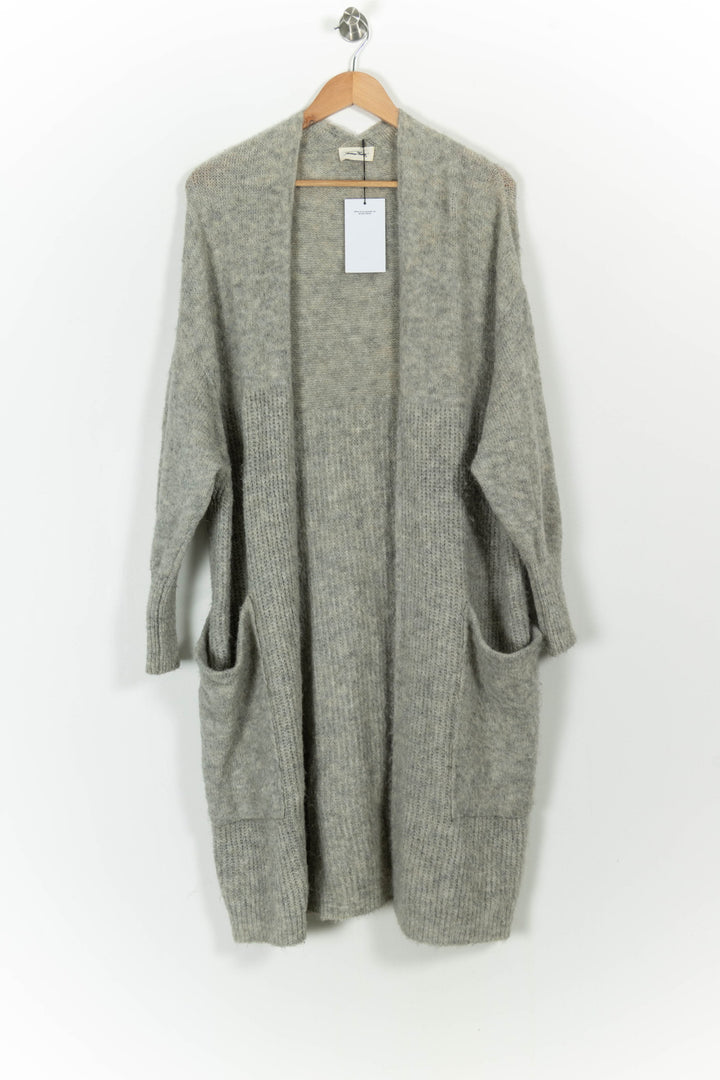 Cardigan Gris - Taille T.U. de la marque American Vintage | PARAD85746 - Vendu par Paradigme - Image 2
