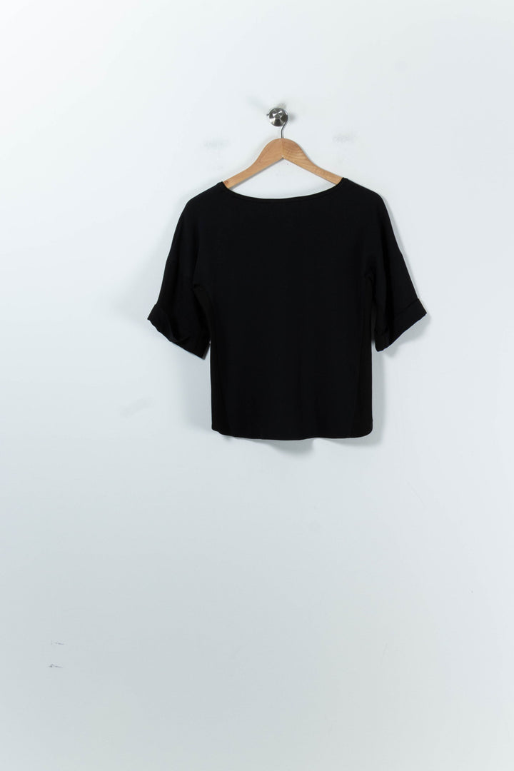 T-shirt Noir - Taille S/36 de la marque Comptoir des Cotonniers | PARAD85748 - Vendu par Paradigme - Image 4