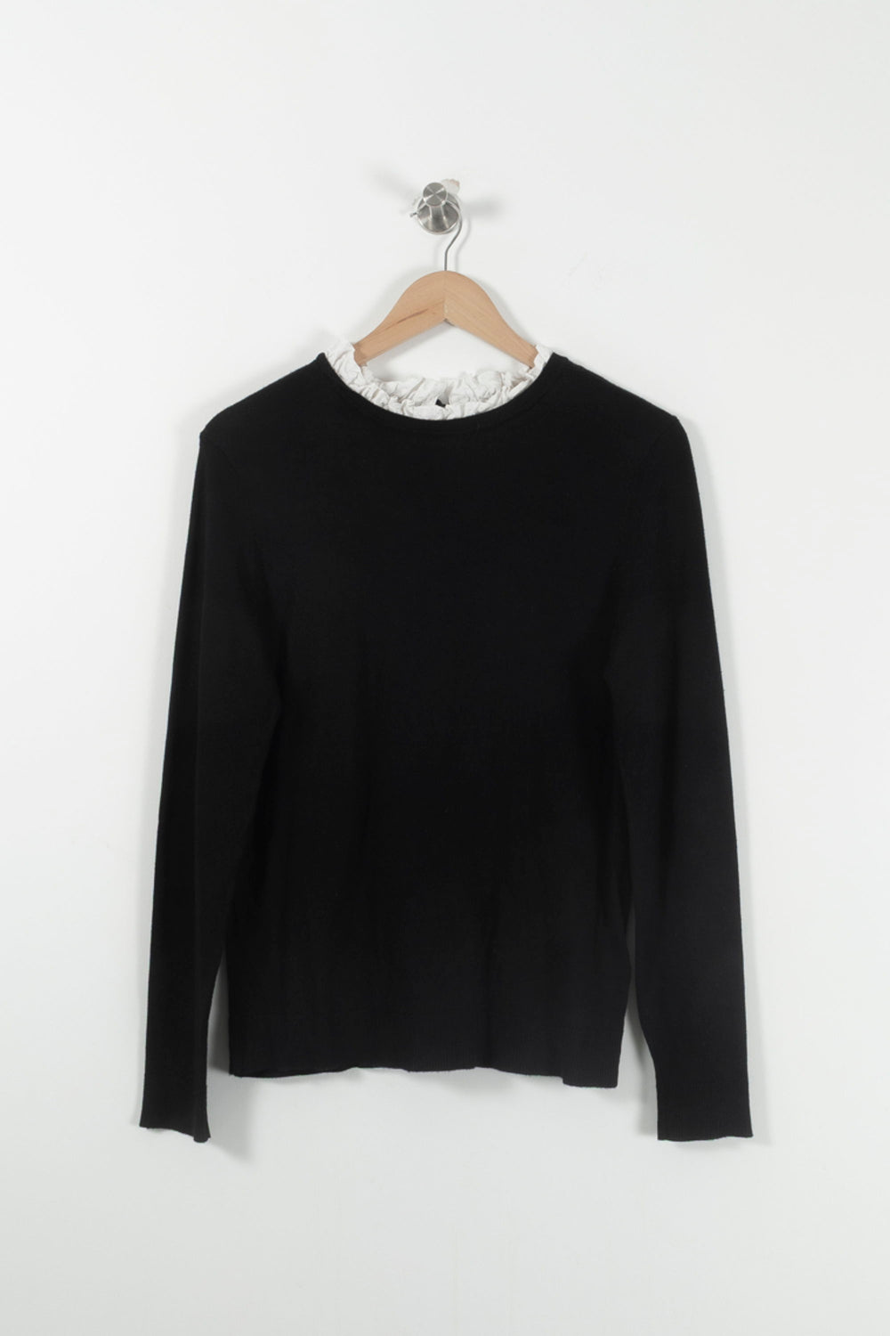 Pull Noir et Blanc - Taille S/36 de la marque Caroll | PARAD85753 - Vendu par Paradigme - Image 2