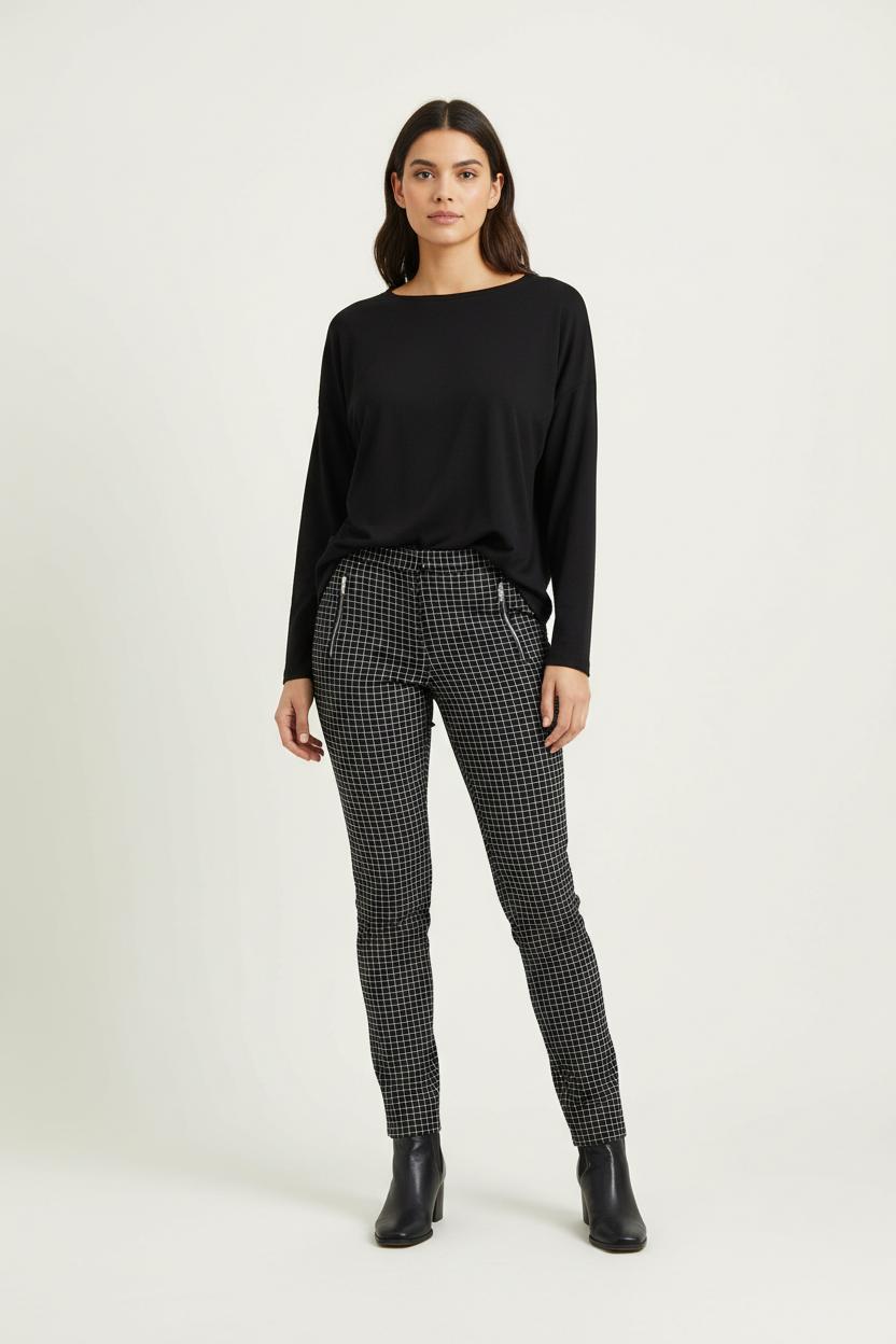 Pantalon Noir et Blanc - Taille S/36 de la marque Bimba y Lola | PARAD85757 - Vendu par Paradigme - Image 1