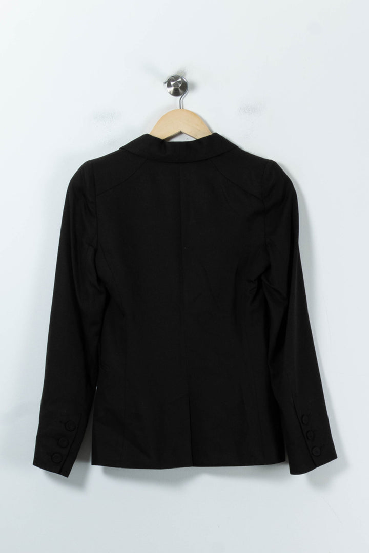 Blazer Noir - Taille S/36 de la marque Comptoir des Cotonniers | PARAD85758 - Vendu par Paradigme - Image 4
