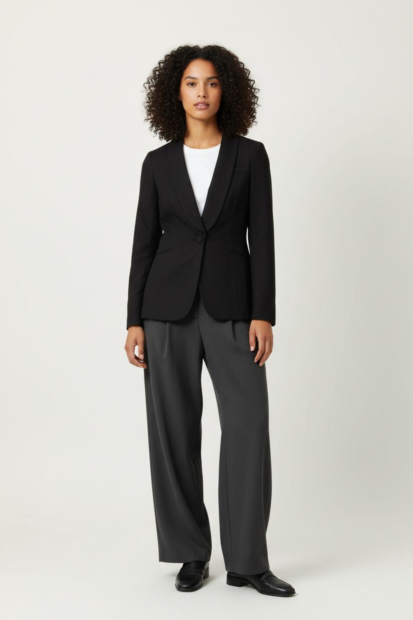 Blazer Noir - Taille S/36 de la marque Comptoir des Cotonniers | PARAD85758 - Vendu par Paradigme - Image 1