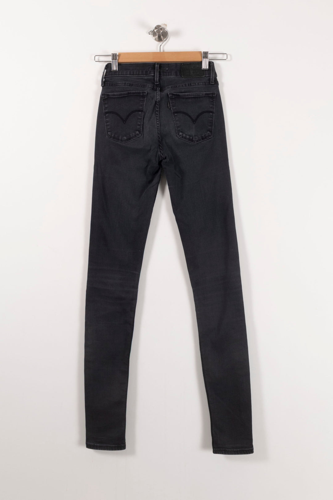 Jean Skinny Noir - Taille S/36 de la marque Levi's | PARAD85761 - Vendu par Paradigme - Image 4