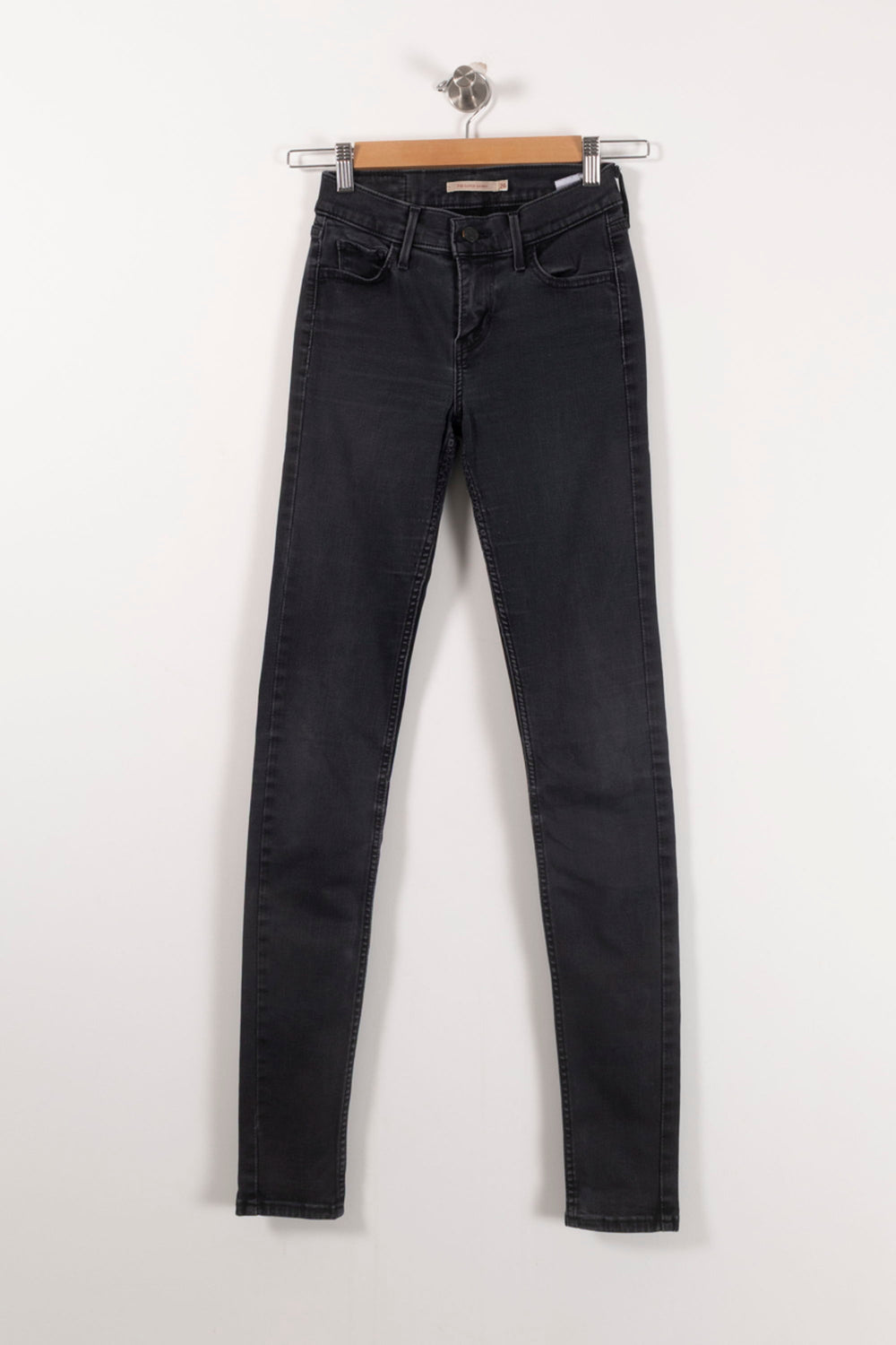 Jean Skinny Noir - Taille S/36 de la marque Levi's | PARAD85761 - Vendu par Paradigme - Image 2