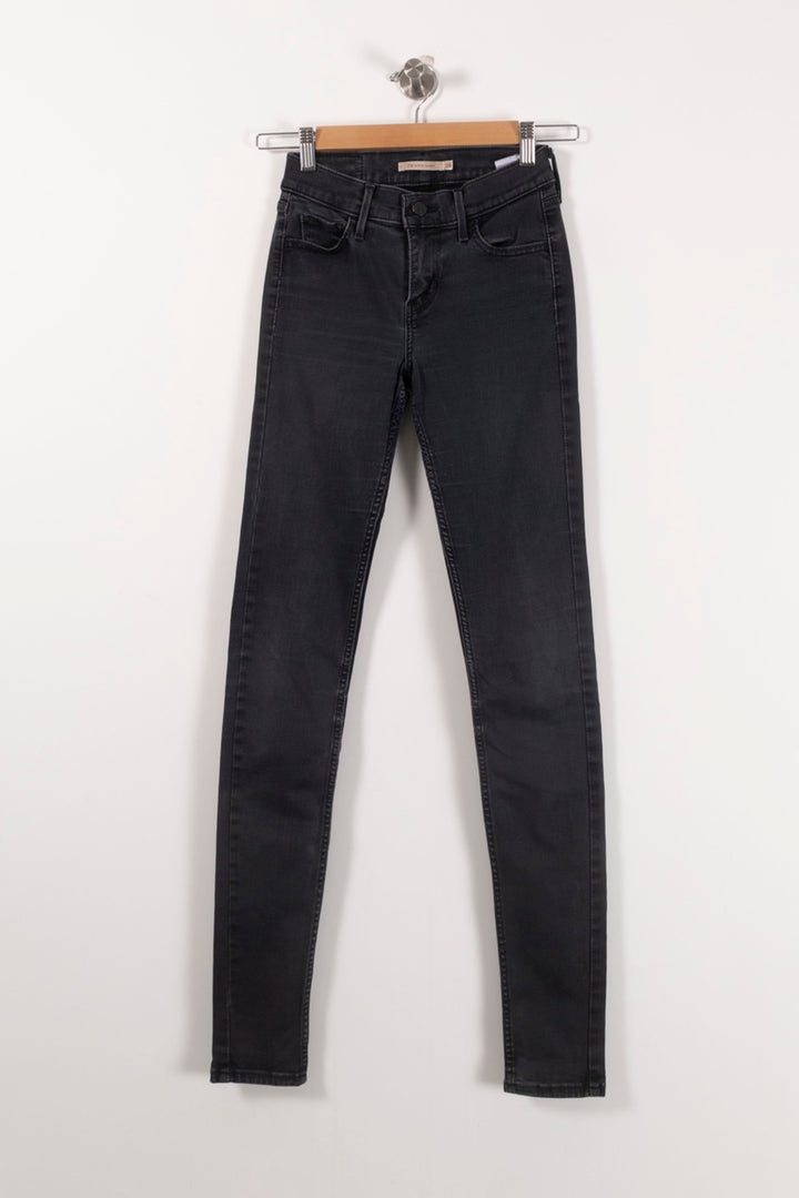 Jean Skinny Noir - Taille S/36 de la marque Levi's | PARAD85761 - Vendu par Paradigme - Image 2