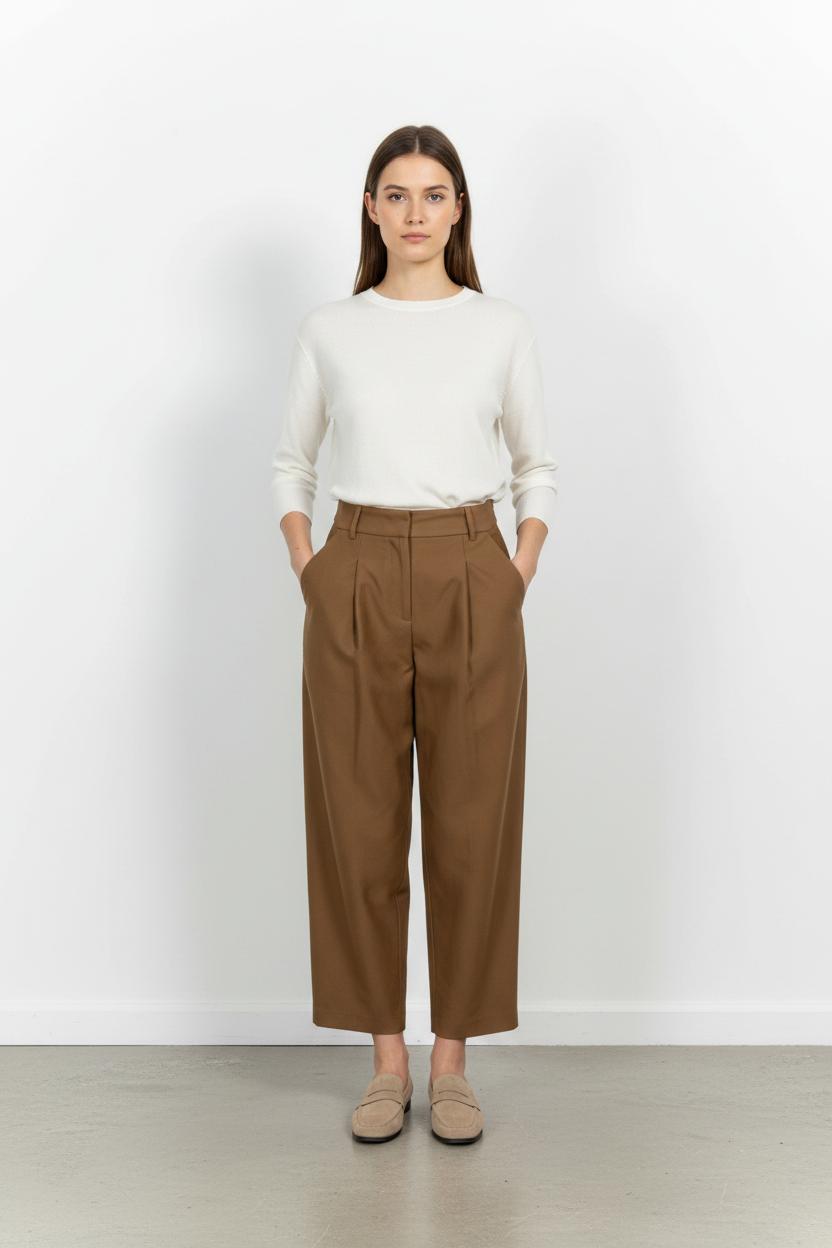 Pantalon Marron - Taille XS/34 de la marque Comptoir des Cotonniers | PARAD85763 - Vendu par Paradigme - Image 1