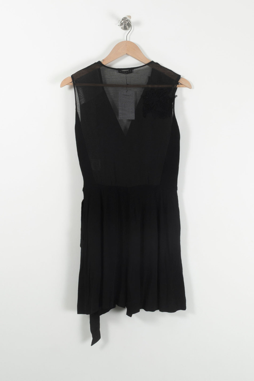 Combishort Noire - Taille M/38 de la marque Sandro | PARAD85769 - Vendu par Paradigme - Image 4