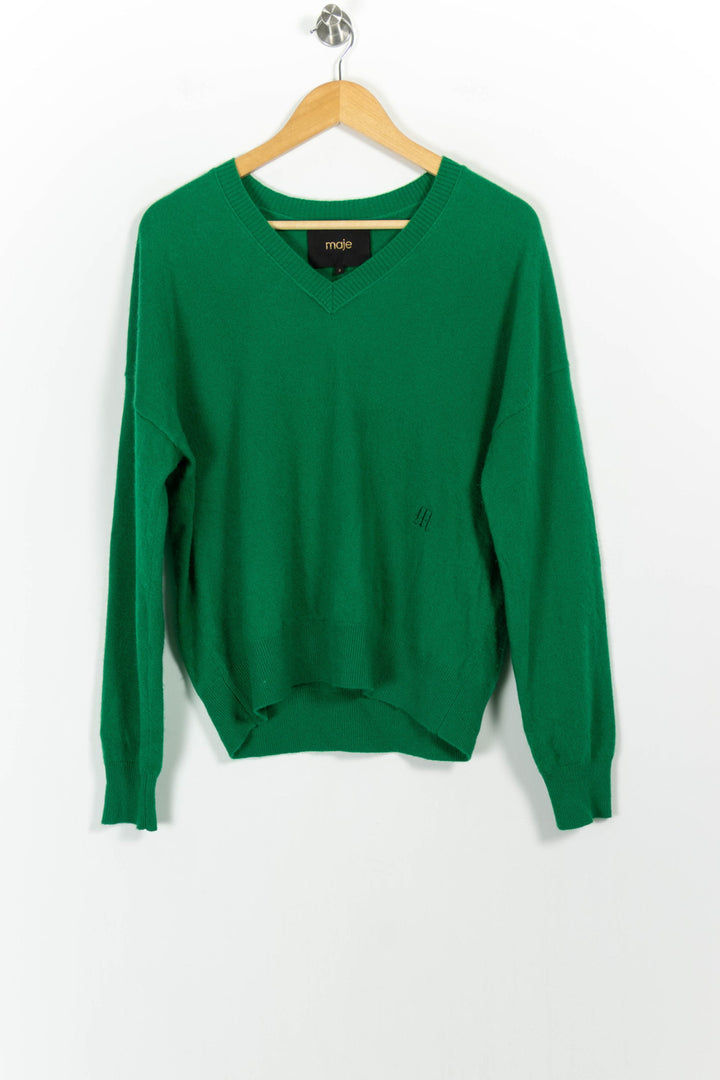 Pull Vert - Taille M/38 de la marque Maje | PARAD85771 - Vendu par Paradigme - Image 2