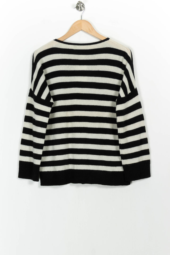 Pull Noir et Blanc - Taille XS/34 de la marque The Kooples | PARAD85786 - Vendu par Paradigme - Image 4