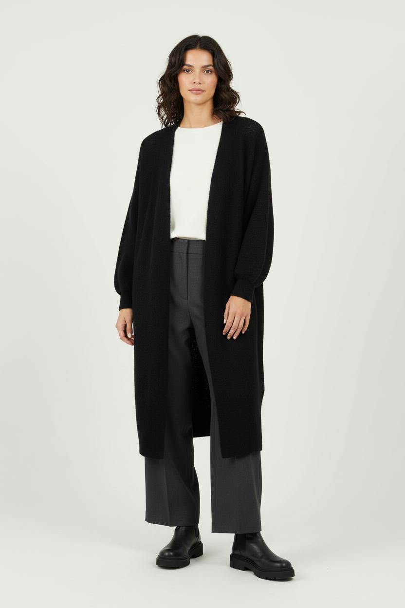 Cardigan Noir - Taille T.U. de la marque American Vintage | PARAD85803 - Vendu par Paradigme - Image 1