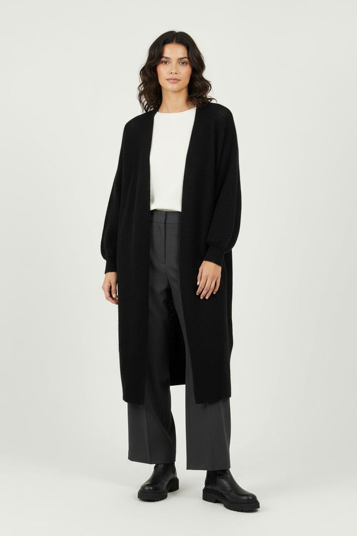 Cardigan Noir - Taille T.U. de la marque American Vintage | PARAD85803 - Vendu par Paradigme - Image 1