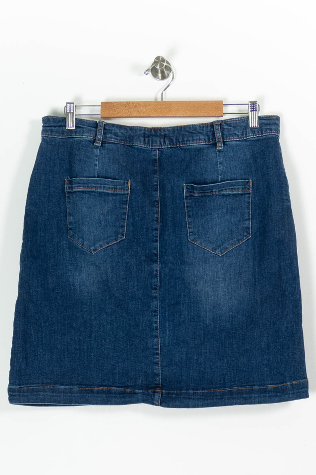 Jupe en Jean Bleue - Taille XXXL/46 de la marque Caroll | PARAD85804 - Vendu par Paradigme - Image 4
