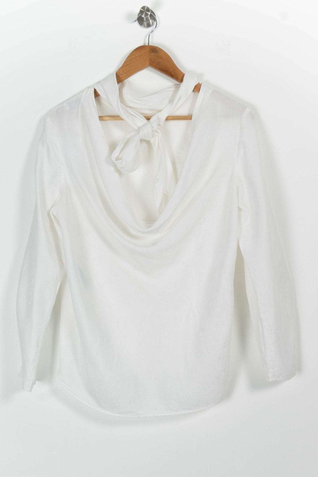 Blouse Blanche - Taille M/38 de la marque Sandro | PARAD85806 - Vendu par Paradigme - Image 4