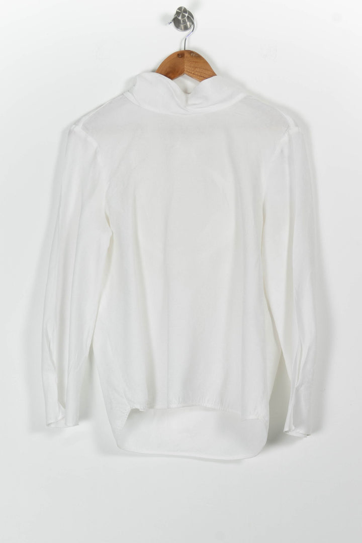Blouse Blanche - Taille M/38 de la marque Sandro | PARAD85806 - Vendu par Paradigme - Image 2