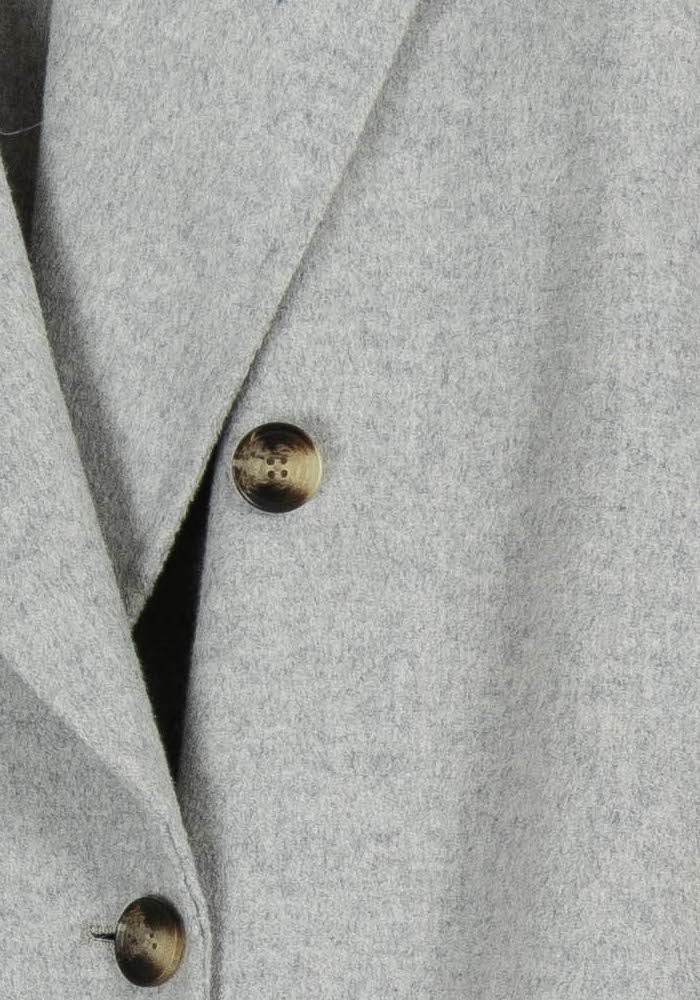 Manteau Gris - Taille M/38 de la marque American Vintage | PARAD85809 - Vendu par Paradigme - Image 3