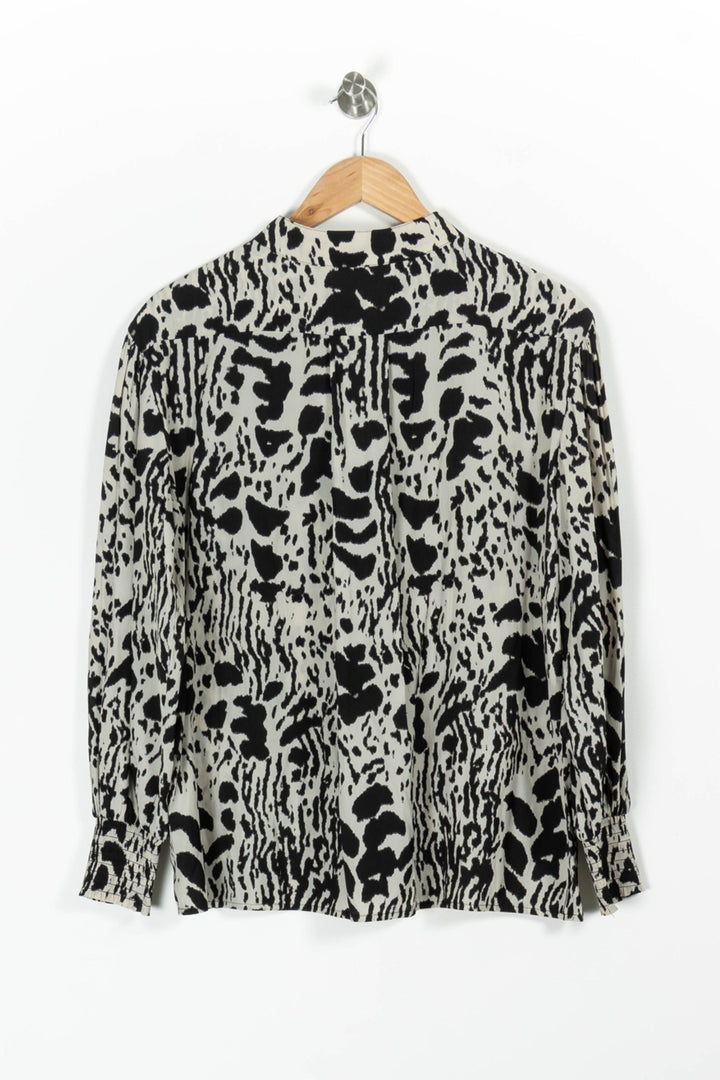Chemise Noire et Blanche - Taille M/38 de la marque ba&sh | PARAD85811 - Vendu par Paradigme - Image 4