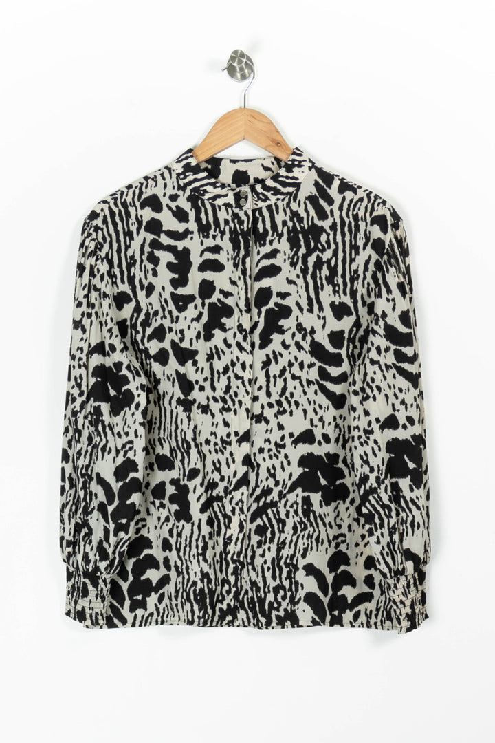 Chemise Noire et Blanche - Taille M/38 de la marque ba&sh | PARAD85811 - Vendu par Paradigme - Image 2
