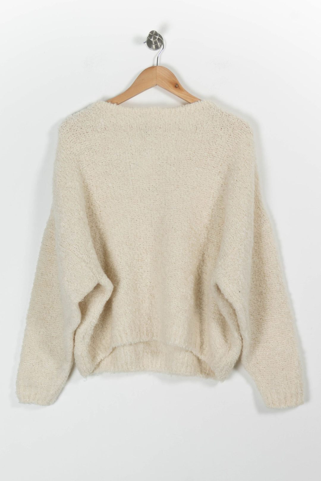 Pull Blanc - Taille XS/34 de la marque American Vintage | PARAD85813 - Vendu par Paradigme - Image 4