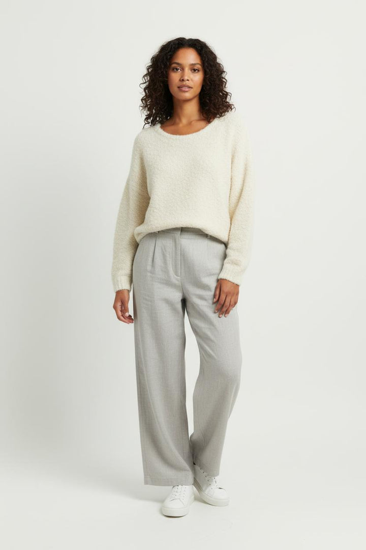 Pull Blanc - Taille XS/34 de la marque American Vintage | PARAD85813 - Vendu par Paradigme - Image 1