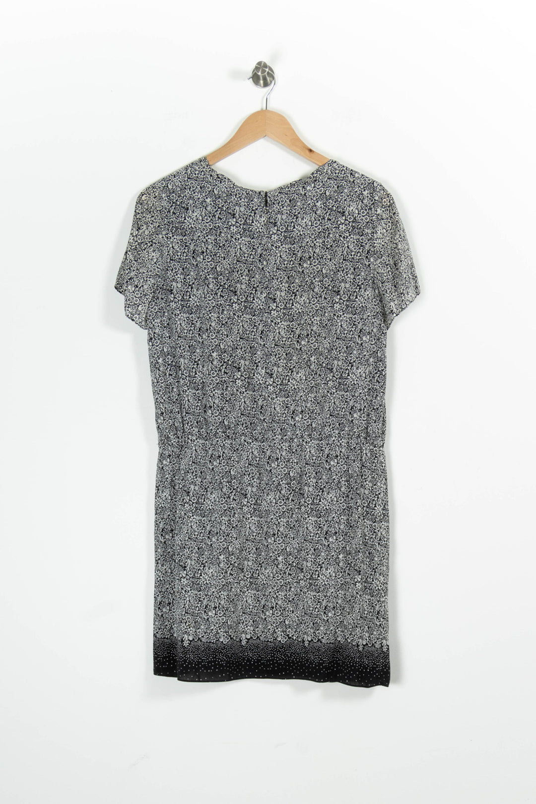 Robe Midi Noire et Blanche - Taille M/38 de la marque Comptoir des Cotonniers | PARAD85818 - Vendu par Paradigme - Image 4