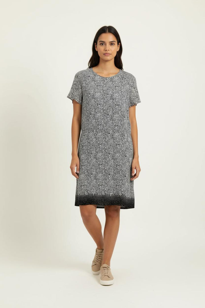 Robe Midi Noire et Blanche - Taille M/38 de la marque Comptoir des Cotonniers | PARAD85818 - Vendu par Paradigme - Image 1