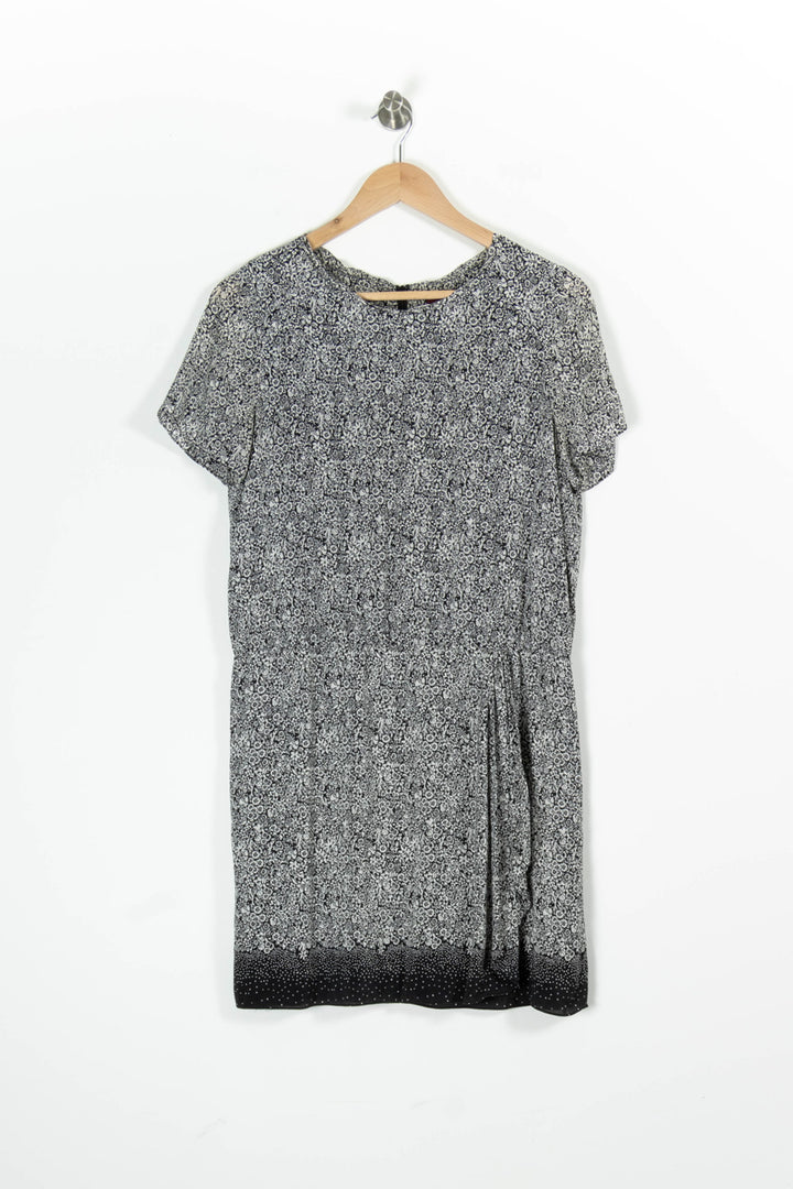 Robe Midi Noire et Blanche - Taille M/38 de la marque Comptoir des Cotonniers | PARAD85818 - Vendu par Paradigme - Image 2